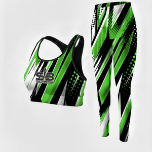 women yoga set best quality sublimation and fabric - Product Image 1