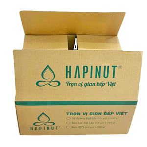 Boîtes en carton ondulé à 3 couches auto-assemblables, prix d'usine OEM, revêtement UV, impression offset, personnalisables, matériaux recyclés - Product Image 2