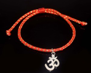 Bracelet en cordon tressé réglable plaqué or 18 carats avec breloque en zircon - Style minimaliste - Product Image 2