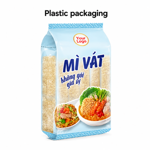 OEM ODM Three-side Seal Durable Food Grade <b>Plastic</b> <b>Packaging</b> for Pasta Bags Made by PE Factory Custom Bags Supplier - Product Image 1