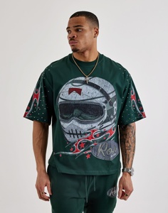 เสื้อยืดคอตตอนพิมพ์ลาย DTF หนัก 300 GSM สำหรับแฟชั่นฤดูหนาว เสื้อยืดผู้ชาย - Product Image 3