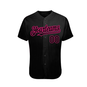 Maillot de baseball hip-hop personnalisé à manches courtes pour hommes, uniforme de sport actif, imprimé, anti-humidité, chemises décontractées à boutons - Product Image 1