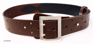 2026 Custom Real 100% Natural Stable <b>Belt</b> <b>Navy</b> Gun Holster Bullhide <b>Belt</b> Customized Purpose Use This Men Leather Stable <b>Belt</b> - Product Image 6