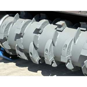 72 Inch Drum Mulcher Head Attachment for Heavy Equipment <b>Brush</b> and Tree <b>Vegetation</b> Clearing HD Motor - Product Image 1