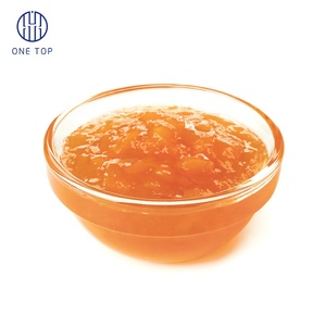 Conveniente botella de embalaje sabor a melocotón mermelada jarabe líquido burbuja té ingrediente - Product Image 2