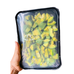 สินค้าขายดี |   อะโวคาโดแช่แข็งบดละเอียดแบบหั่นครึ่งลูก รสหวาน บรรจุภัณฑ์สุญญากาศ อายุการเก็บรักษา 12 เดือน สำหรับเครื่องดื่ม สมูทตี้ และอาหารจานด่วน - Product Image 1