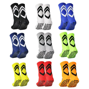 High Quality Custom Logo Grip <b>Socks</b> Non-slip Colorful Breathable Soccer Customized Grip <b>Socks</b> With Logo - Product Image 6