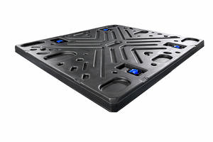 Caja de Plástico Apilable de Alta Resistencia HDPE con Tapa y Palet para Almacenamiento Industrial, Manejo en 4 Direcciones - Product Image 5