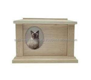 Wooden <b>Urn</b> Box for Pet Ashes Wood Cremation <b>Urns</b> for Cat and <b>Dog</b> Ashes Keepsake <b>Urns</b> at Low Price - Product Image 2