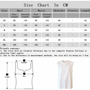 Ropa de mujer, camiseta sin mangas, chaleco holgado de verano, camiseta sin mangas con cuello redondo, cómoda, agradable para la piel, favorecedora para el estilo diario - Product Image 6