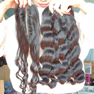 Perruque Lace Front en Cheveux Humains Vierges Remy à Cuticules Alignées pour Femmes Noires, Personnalisable, Colorée, Densité 180% - Product Image 3
