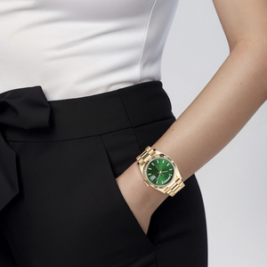ARF SK โรงงานนาฬิกาสแตนเลสอัตโนมัติ 36 มม.หน้าปัดสีเขียวหรูหราแฟชั่นลำลองผู้หญิงนาฬิกาข้อมือกันน้ำ - Product Image 2