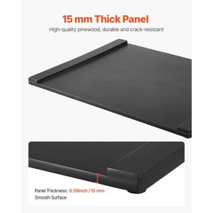 Planche à nouilles avec poignées intégrées, planche à découper en bois de pin pour brûleurs à gaz et électriques, accessoires pour réchauds de camping - Product Image 4