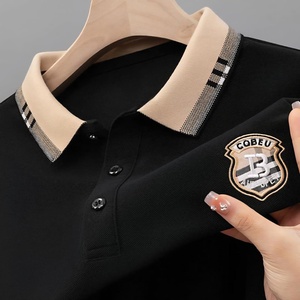 Camiseta de Hombre con Logotipo Bordado Personalizado, Ropa Casual de Verano, Manga Corta, Tejida, Transpirable, Producto Más Vendido - Product Image 2