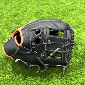 Custom Logo Leather <b>Baseball</b> <b>Gloves</b> Waterproof & Insulated Left-Handed Right-Throw Infield Use Hook and Loop Closure - Product Image 1