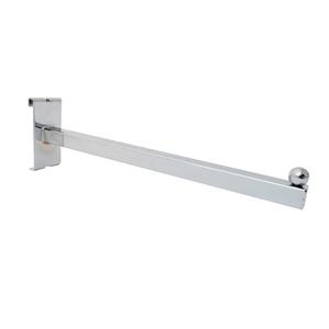 Tubes de crochets d'affichage carrés droits en métal pour le stockage de Gridwall et les solutions d'affichage - Product Image 1