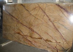 Dalles de marbre or forêt de qualité supérieure pierre naturelle polie avec de l'or élégant pour les comptoirs de sol et la décoration murale - Product Image 6