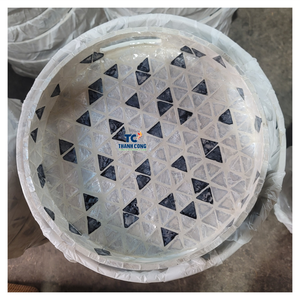 Exportador Confiable de Bandejas Decorativas de Madreperla para Celebraciones, Bandeja Decorativa para Ramadán - Product Image 1