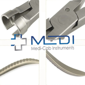 Pinzas Quirúrgicas Dentales Medi-Cab Instruments, 11 mm, Posición de Mandíbula, Empuñadura Moleteada, Acero Plateado, Reutilizables, Manuales, Certificación CE Clase I - Product Image 6