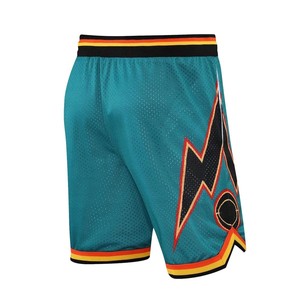Summer Basketball Shorts For Men 100% Polyester Athletic Double <b>Layer</b> Mesh Shorts Custom Men's Solid Color Basketball Shorts - Product Image 4