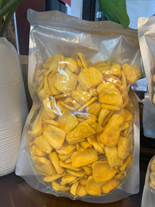 <b>Dried</b> jackfruit chips crispy Sweet taste vacuum pack snack Vietnam OEM factory supply Sliced jackfruit food <b>vegetables</b> snack - Product Image 3