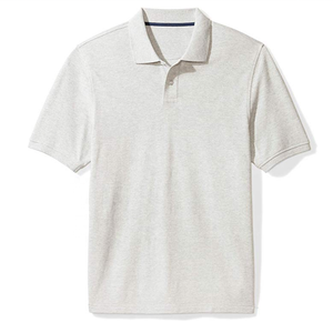 Men's <b>Red</b> Short Sleeve Polyester/Cotton Vintage Eco-Friendly Solid Casual Breathable Pique Knitted for Shirt - Product Image 6