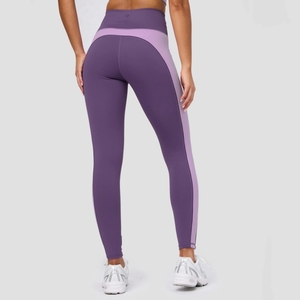 Nouveaux Leggings de Yoga Taille Haute Extensibles dans les Quatre Sens pour Femmes, Pantalons de Fitness et de Sport avec Panneau Latéral Contrastant - Product Image 5