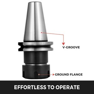 Juego de 5 Pinzas CAT40 ER32 para Máquina de Grabado CNC, Portaherramientas para Fresadora y Torno (CAT40) - Product Image 6