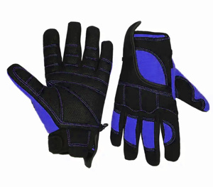 ถุงมือช่างงานหนัก ทนทาน หนังสังเคราะห์เสริมแรง ข้อมืออะมาล่า นีโอพรีน ป้องกันความร้อน ฉีด TPR  ลดราคาพิเศษ - Product Image 3