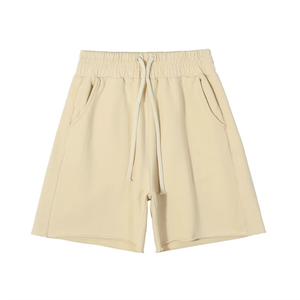 Shorts pour hommes et femmes en gros, logo personnalisé, fabricant OEM, shorts de sport en coton français de qualité supérieure, fournisseur de vêtements - Product Image 5