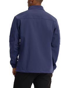 Custom Logo <b>Wind</b> <b>Breaker</b> Jacket Tactical Softshell Jacket Custom Men Jacket Winter Waterproof Coat for Men - Product Image 2