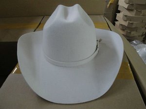 Sombrero de Vaquero Unisex 2027, de Lana Marrón a Rayas, Ala Ancha, Transpirable, Resistente al Viento, para Adultos, 56-58CM, para Playa y Actividades al Aire Libre, para las Cuatro Estaciones - Product Image 6