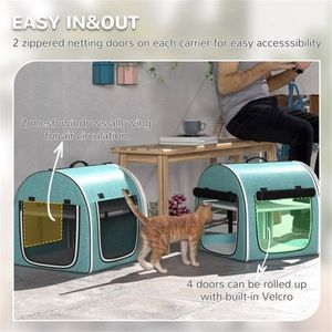 Zaino Trasportino Lusso Casual per Gatti, Borsa da Viaggio Portatile con Chiusura a Cerniera e Fantasia Animale per Proprietari di Gatti in Movimento - Product Image 2