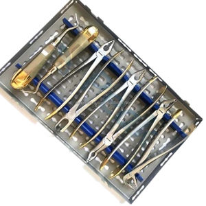 Ensemble d'instruments de chirurgie orale en acier inoxydable DEBONAIR de qualité supérieure, outils de dissection, instruments de précision manuels, instruments dentaires CE - Product Image 4