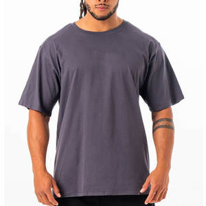 Camiseta de Hombre Personalizada, Ajustada, Deportiva, de Manga Corta, Hombros Caídos, Talla Grande, 100% Algodón, Oversize - Product Image 1