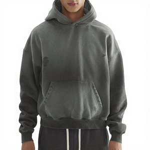 Sweat à capuche pour homme SPAHI ENTERPRISES de qualité supérieure, 100% coton, écologique, coupe ample, imprimé numérique, délavé à l'acide, décontracté pour l'hiver - Product Image 5