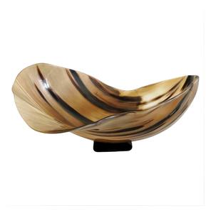 Hand Painted Natural bowl Buffalo Horn Polished Carved <b>Small</b> Luxury Eco-Friendly Vintage Party Hot Selling Decorative Bowl - Product Image 6