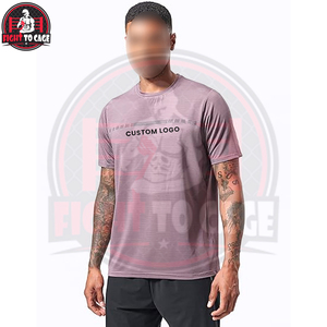 Camisetas deportivas cómodas de secado rápido con cuello redondo para correr, gimnasio, entrenamiento, manga corta, para uso en exteriores. - Product Image 3