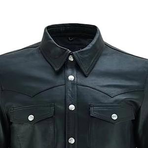 เสื้อเชิ้ตแขนยาวลำลองสำหรับผู้ชาย เสื้อเชิ้ตแขนยาวสีขาวคลาสสิกสำหรับผู้ชาย เสื้อเชิ้ตแขนยาวสีดำหรูหราสำหรับผู้ชาย - Product Image 5