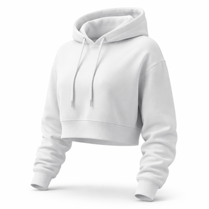 Sudadera con Capucha Corta de Forro Polar Personalizada al por Mayor para Mujer - Proveedor OEM y Fabricante Directo de Fábrica - Product Image 3