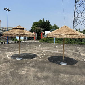 Cubierta Plegable de Palma para Sombrilla de 1.8m, 2.1m, 2.6m, Estilo Vietnamita, para Diseño Rústico de Parques Temáticos, por 99 Gold Data Co - Product Image 3