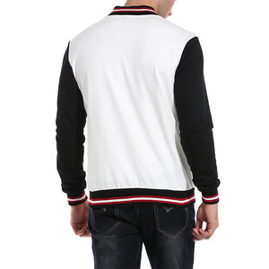 OEM Breathable <b>Men's</b> <b>Bomber</b> <b>Jacket</b> Chenille Embroidery Sleeves Custom Trendy Team Basketball <b>Jacket</b> OEM - Product Image 3