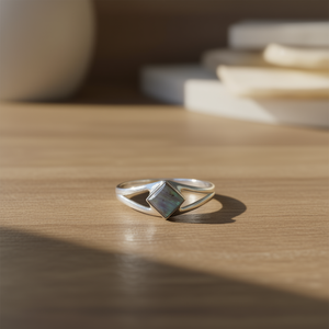 2.2 Grams <b>Labradorite</b> Fine <b>Ring</b> - Product Image 3