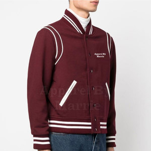 Veste universitaire pour homme de qualité supérieure, prix de gros, avec couleurs et styles personnalisés, idéale pour un look streetwear. - Product Image 2