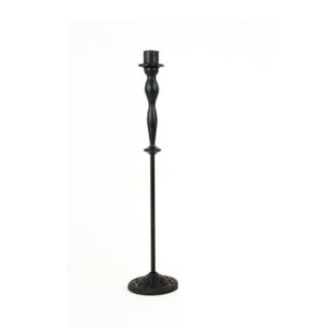 Set Of 3 <b>Black</b> Finish Iron Metal <b>Candlestick</b> Holders for Home Wedding Christmas Decoration Tabletop Durable Candle Holders - Product Image 2