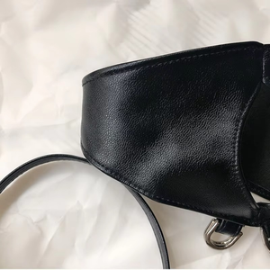 Real Leather <b>Pole</b> <b>Dancing</b> Gloves Long Stripes Hip-Hop Half-Finger Gloves Women Sexy Fingerless Sleeve Stage Performance Cosplay - Product Image 5