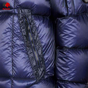 เสื้อแจ็คเก็ตพัฟเฟอร์กันน้ำสำหรับผู้ชายแบบมีฮู้ด แห้งเร็ว คุณภาพสูง ระบายอากาศได้ดี สำหรับฤดูหนาว ราคาขายส่ง ดีไซน์กระเป๋าหลายช่อง - Product Image 3