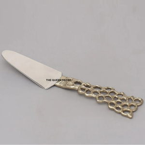 Hot Selling Stainless Steel Metal Unique Shape Sets Of 6 Gold Antique Finish Cutlery Best Seller Pure Handmade - Product Image 5