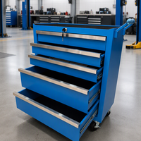 Chariot à outils mobile de qualité industrielle européenne avec roues en acier et verrouillage, capacité de 200 kg, pour l'automobile - Service OEM