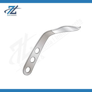 Rétracteur Hohmann à angle de 45 degrés, 200 mm de long, en acier inoxydable chirurgical, ensemble d'instruments manuels certifiés CE, pour utilisation en chirurgie générale, Pakistan - Product Image 2